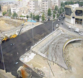 شمارش معکوس گشایش آخرین تقاطع فاز نخست بزرگراه بروجردی