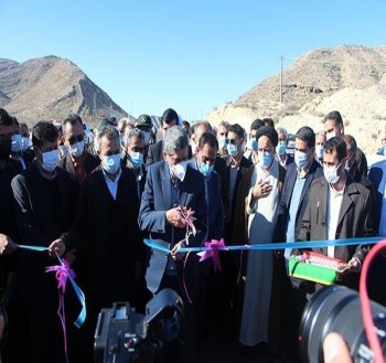 افتتاح بخشی از جاده فراشبند-فیروزآباد